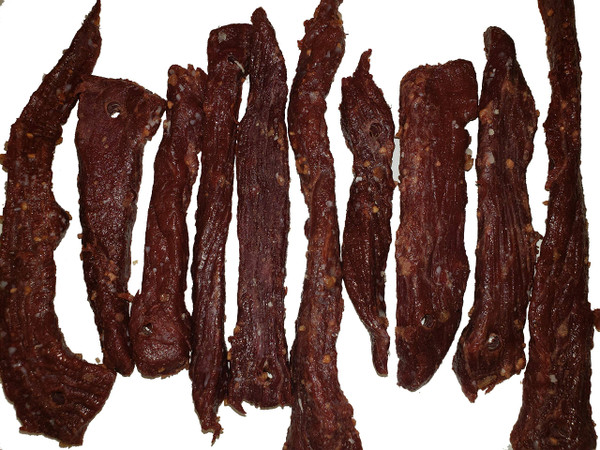 Garlic & Onion Beef Jerky by Dublin Jerky | Gluten Free, Sugar Free, No MSG, Low Fat - 16 Ounce