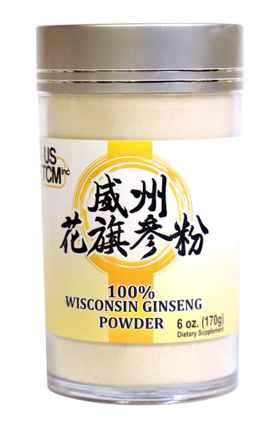 USTCM Wisconsin American Ginseng Powder 120 Mesh (6 oz)