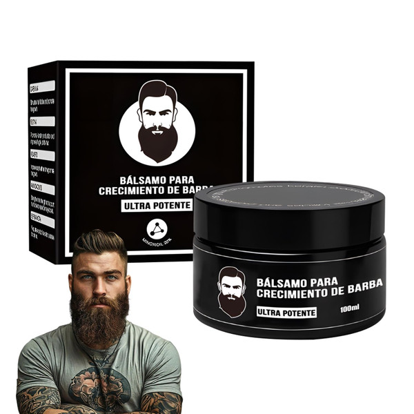 pticozu Estimulante Para Barba, Bálsamo para Crecimiento de Barba Ultra Potente, Ultra Potente Beard Stimulating Balm, Moisturizes & Strengthens Beard, 100ml/3.5oz pticozu Estimulante Para Barba, Bálsamo para Crecimiento de Barba Ultra Potente, Ultra Potente Beard Stimulating Balm, Moisturizes & Strengthens Beard, 100ml/3.5oz