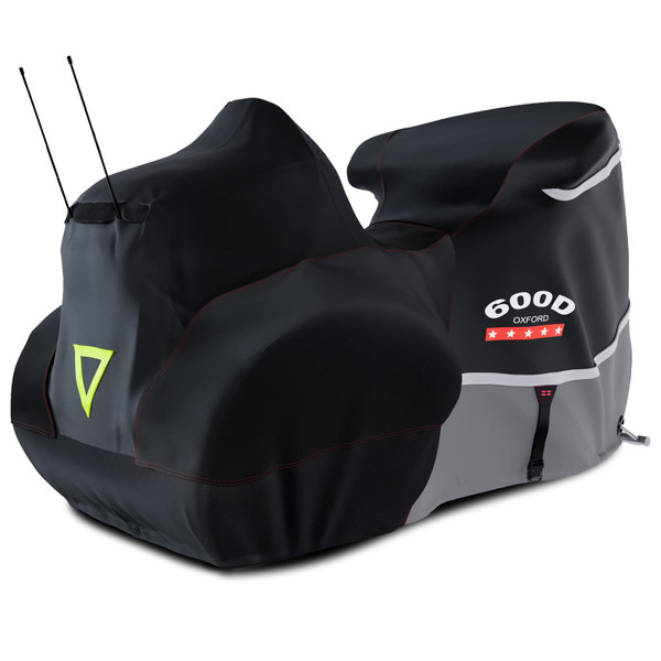 Rosefray Trike Cover,Motorcycle Cover Heavy Duty 600D Waterproof forTrike Models Harley Davidson freewheeler, Tri Glide, and CVO Version, Trike Goldwing, Chidftain, Challenger, Elite Storage, Gray Rosefray Trike Cover,Motorcycle Cover Heavy Duty 600D Waterproof forTrike Models Harley Davidson freewheeler, Tri Glide, and CVO Version, Trike Goldwing, Chidftain, Challenger, Elite Storage, Gray