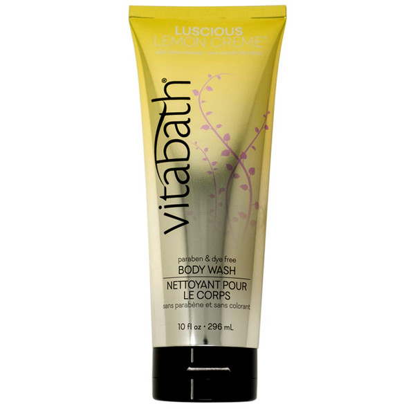 Vitabath Luscious Lemon Creme Body Wash for Unisex - 10 oz Body Wash
