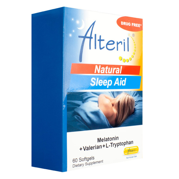 Alteril Natural Sleep Aid Soft Gel 60ct