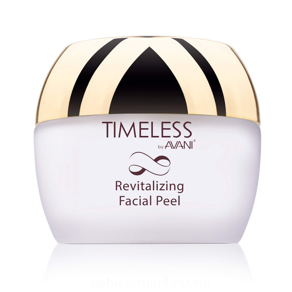 Timeless by AVANI Revitalizing Facial Peel | Enriched with Natural Plant Extracts and Vitamins E & C | Removes Dead Skin Cells, Excess Oil, Dirt, & All Other Impurities - 1.7 fl. oz.