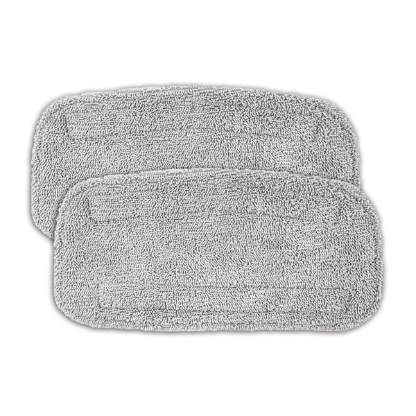 Steam Mop Replacement Pads (2 packs) for Neugo NE033 Series Steam Mop Steamer Cleaner Microfiber Cloth Machine Washable Reusable for Floor Cleaning Steam Mop Replacement Pads (2 packs) for Neugo NE033 Series Steam Mop Steamer Cleaner Microfiber Cloth Machine Washable Reusable for Floor Cleaning