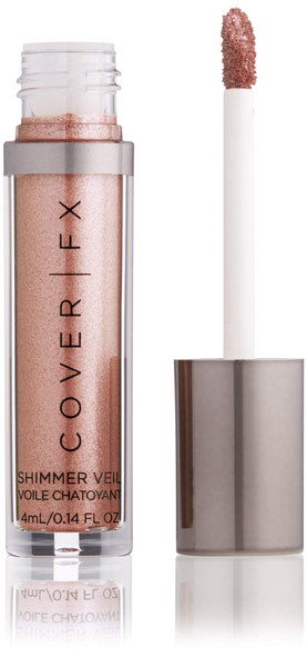 COVER FX Shimmer Veil - Moonstone - Weightless Cream Shimmer - Crease-Proof - Transfer-Proof Formula - Multidimensional Shine - Eyes, Cheeks and Lips