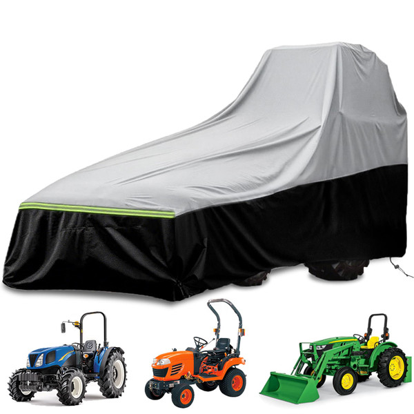 Tractor cover, Tractor covers waterproof heavy duty, New upgraded version, (189 L x 76 W x 86 H in), 600D Oxford cloth Waterproof, UV protection, Dustproof, Universal tractor cover Tractor cover, Tractor covers waterproof heavy duty, New upgraded version, (189 L x 76 W x 86 H in), 600D Oxford cloth Waterproof, UV protection, Dustproof, Universal tractor cover