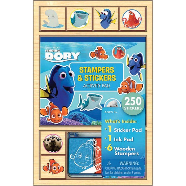 Bendon Finding Dory Small Wooden Stamp Set Bendon Finding Dory Small Wooden Stamp Set