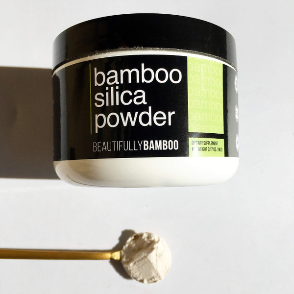Bamboo Silica Extract Power [Hair, Skin & Nails -150 Servings] - Beautifully Bamboo