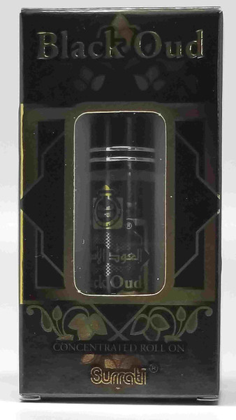 Black Oud - 6ml Roll-on Perfume Oil by Surrati - 3 pack