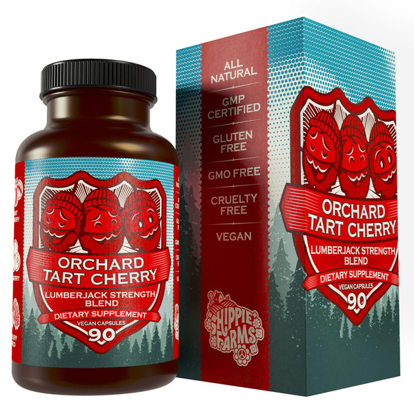 Hippie Farms Orchard Tart Cherry - Grown in USA - Lumberjack Strength Blend