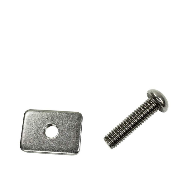Metal Screw and Plate Set // Metal Screw and Plate Set for Longboard Surfboard and Stand Up Paddleboard Fin Installation