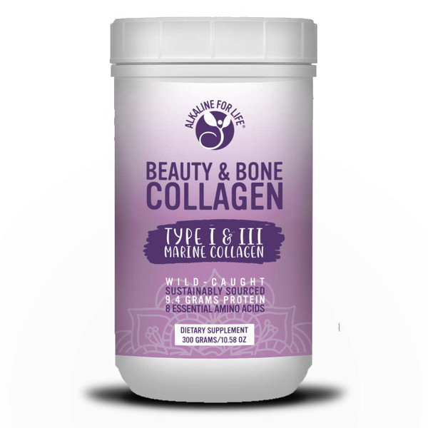 Beauty & Bone Marine Collagen | 8 Essential Amino Acids | 9 Grams Protein | 30 Day Supply