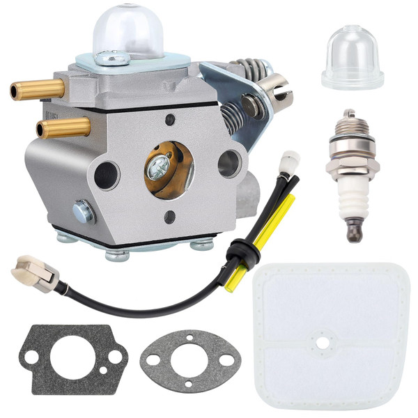 Panari SRM2400 Carburetor for Echo GT-2400 SRM-2400 SRM-2410 PE-2400 PPT-2400 PP-1250 SRS-2400 TT-24 SHC-2401 HCA-2400 String Trimmer Replace 12300052133 12300052131 WT-424 Carburetor
