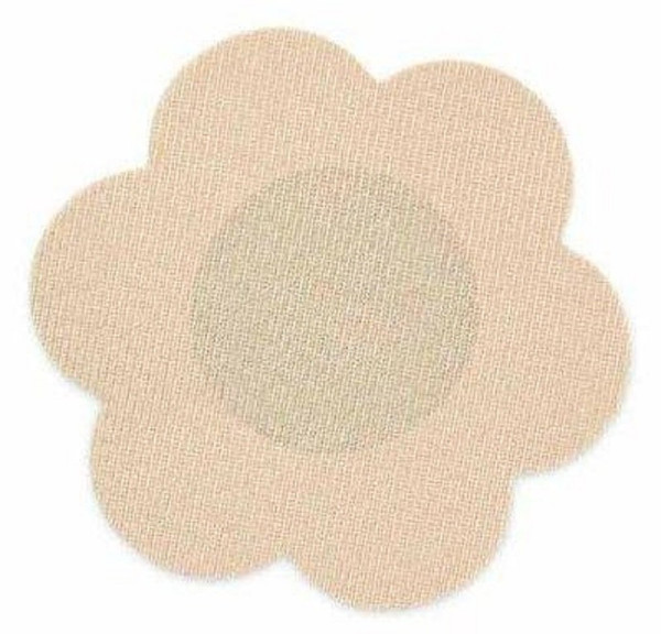 Breast Petals (Nipple Covers) - 3 Pair Nude - For a Smooth Look