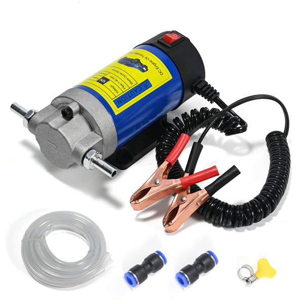 Oil Transfer Pump 12V, 100W Self Priming Oil Change Pump, Portable Gear Oil Pump, Zikepa Engine Oil Extractor Pump for Boats Cars RVs Trucks Motorcycles Lawnmowers Oil Transfer Pump 12V, 100W Self Priming Oil Change Pump, Portable Gear Oil Pump, Zikepa Engine Oil Extractor Pump for Boats Cars RVs Trucks Motorcycles Lawnmowers