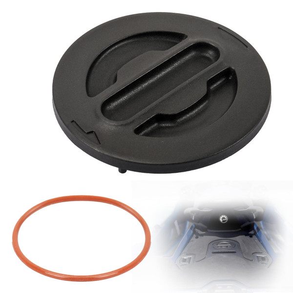 291004481 Rear Deck Access Cover Motorboat Replacement Part for Sea-Doo GTX RXT RXP GTI Wake and Other Models Black