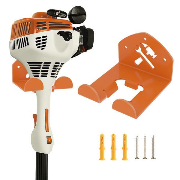 FLEXI RODS Garage Organization Storage Trimmer Rack Garden Power Tool Hanger for Grass Trimmer, Hedge Trimmer, Heavy Duty Weed Wacker Hook Tool Organizer, 1 Pack