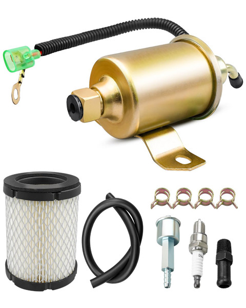 Replace 149-2311 Fuel Pump Tune Up Kit Fits for Onan Cumins Rv 4000 4KW Microlite Microquiet Generator with 149-2457 Fuel Filter 167-0275 Spark Plug and 1403280 Filter Replace 149-2311 Fuel Pump Tune Up Kit Fits for Onan Cumins Rv 4000 4KW Microlite Microquiet Generator with 149-2457 Fuel Filter 167-0275 Spark Plug and 1403280 Filter