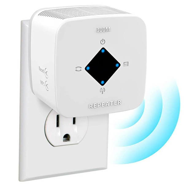 WiFi Extender Signal Booster for Home: Internet Repeater Range Coverage Up to 6500 Sq.Ft and 45+ Devices Signal Booster