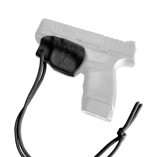 ClipDraw Trigger Sheath Trigger Guard Holster Black with Paracord (Springfield Hellcat)
