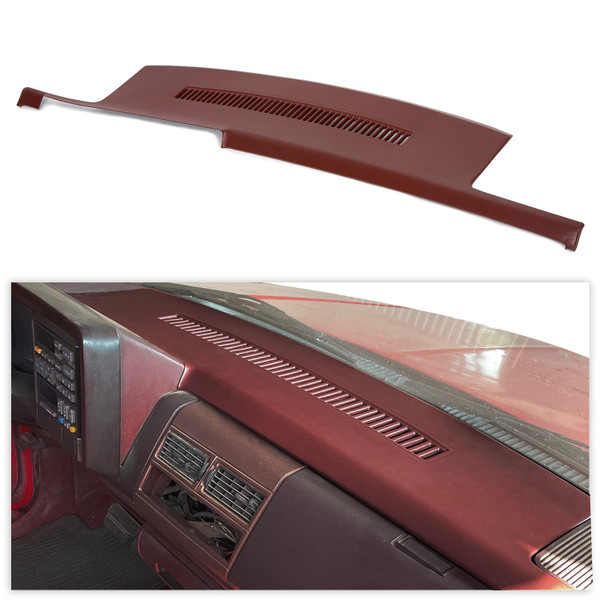 ECOTRIC Molded Dash Cover Compatible with 1992-1994 Blazer/1988-1994 GM Trucks Pickups C1500 C2500 C3500 K1500 K2500 K3500 Chevy Suburban Yukon Dashboard Cap Bezel Panel Lid Instrument Cluster Garnet ECOTRIC Molded Dash Cover Compatible with 1992-1994 Blazer/1988-1994 GM Trucks Pickups C1500 C2500 C3500 K1500 K2500 K3500 Chevy Suburban Yukon Dashboard Cap Bezel Panel Lid Instrument Cluster Garnet