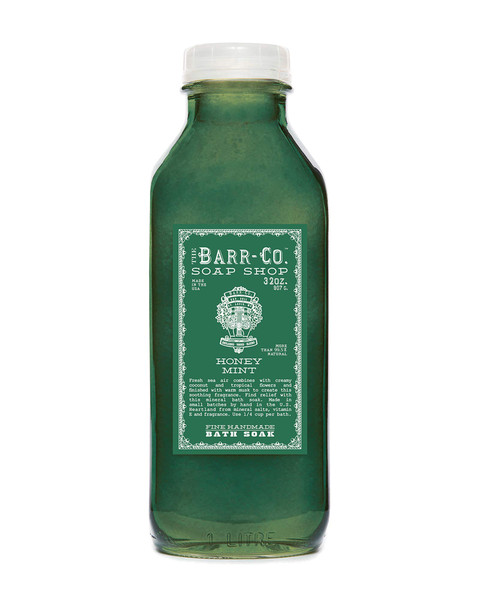 BARR-CO Honey Mint Scent Bath Soak
