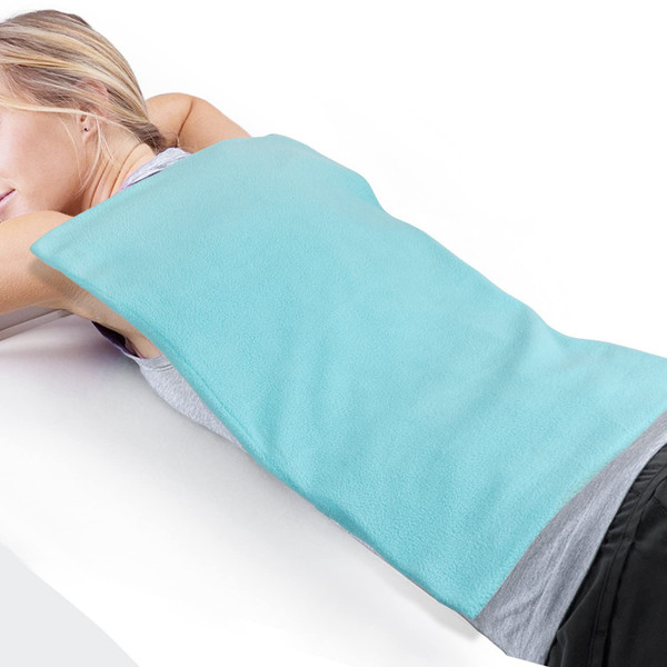 Tutmyrea 12"x21" Extra Large Gel Ice Pack with Soft Fabric Cover, Reusable Cold Compress for Back, Knee, Hip, Sciatica