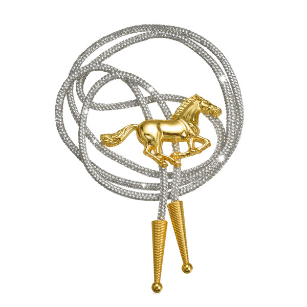 MELLIFO Cowboy Western Bolo Tie Cowgirl Rhinestone Album Tour Inspired Sparkly Bolo Ties Necktie for Concert Women Men Fans (Gold-Horse-Silver Tie) MELLIFO Cowboy Western Bolo Tie Cowgirl Rhinestone Album Tour Inspired Sparkly Bolo Ties Necktie for Concert Women Men Fans (Gold-Horse-Silver Tie)