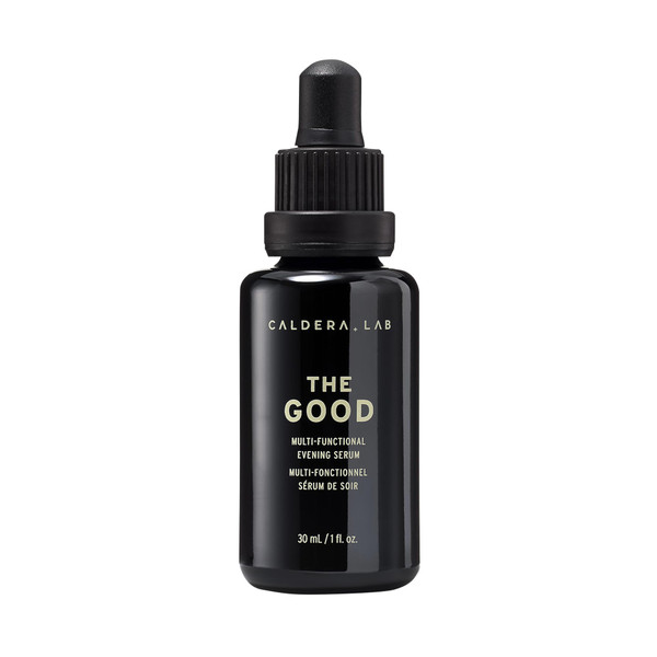 Caldera + Lab The Good | Men's Organic Moisturizing Face Serum for Dry, Sensitive, & Normal Skin – Vegan, Natural & Antioxidant Packed Skincare Facial Oil