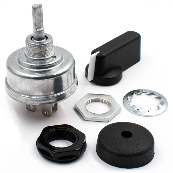 HD Switch Includes Handle & Dust Grommet System 176606 207073 207110 fits Miller Welder Starter Ignition Switch - 4 Terminal (Please Check) 4 Position MIL207073 MIL176606