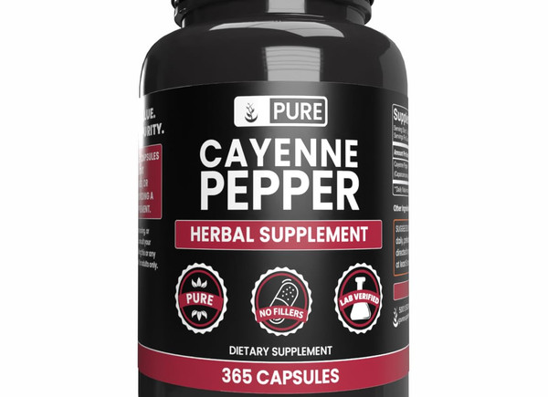 PURE ORIGINAL INGREDIENTS Cayenne Pepper (365 Capsules) No Magnesium Or Rice Fillers, Pure, Lab Verified-1764551392