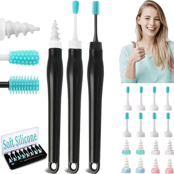 Q-Grips-Earwax-Remover Ear Wax Removal Tool Silicone Ear Wax Remover Soft Ear Cleaner Safe Q Twist Spiral Smart Catcher Qgrips Ear Picker Clean Kit No Pain 16 Replacement Tips-1764551531