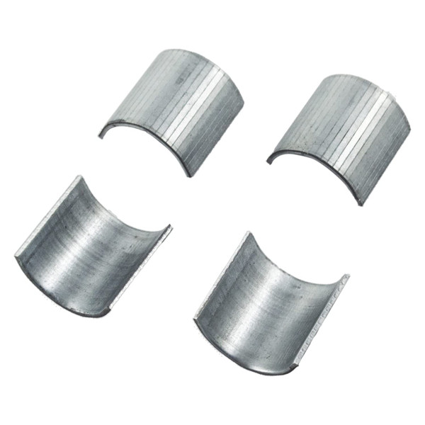 AIRCMT Universal 7/8" to 1" Handlebar Riser Clamp Shims Spacers (Pack Of 4 Pieces),Motorcycle Bicycle Bike Handle Bar Shim Spacer Stem Reducer