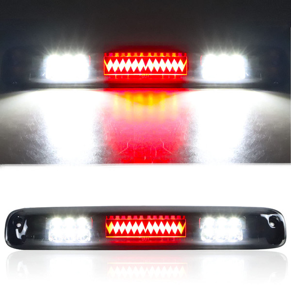 Tresound LED Third 3rd Brake Light for 1999-2007 Chevy Silverado GMC Sierra 1500 2500 3500 HD Classic, Rear Cargo Lamp High Mount Stop light