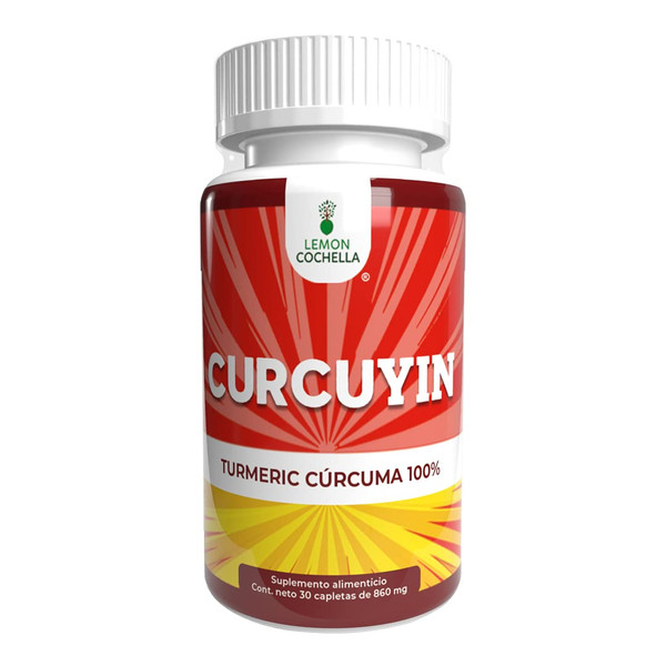 Back Brace- CURCUYIN - Suplemento alimenticio. 30 capletas de 860 mg