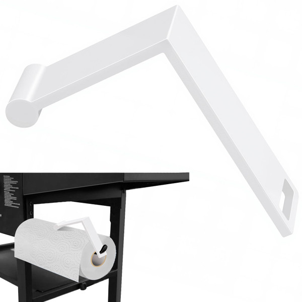 Zynoro Paper Towel Prevention Retainer Compatible with Blackstone Griddle 36",Paper Towel Wind Guard,Necessary Accessory(White)