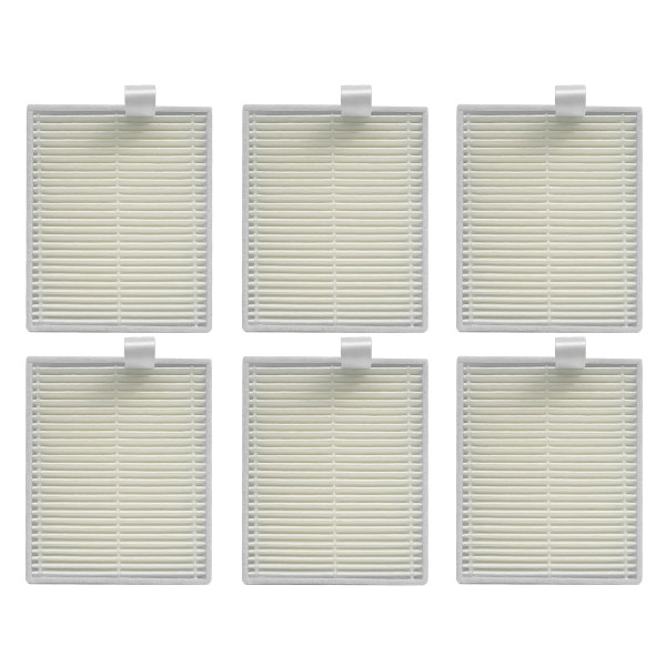6-Pack Replacement HEPA Filters for iRobot Roomba Essential Series (Y0110, Y0112, Y0140, Q011, Q0120, Q0520) Replacement Filters