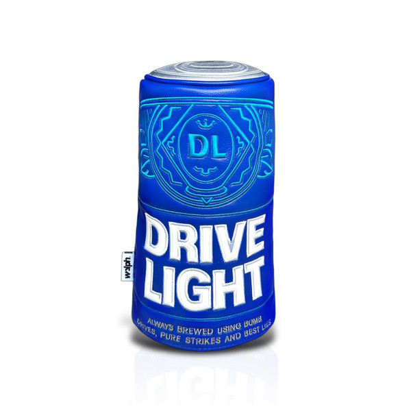 Wolph Drive Light Golf Driver Head Covers - Funny Driver Headcover - Premium Leather - Animal Golf Club Covers - Golf Accessories for Men and Women, Fits Any Size.