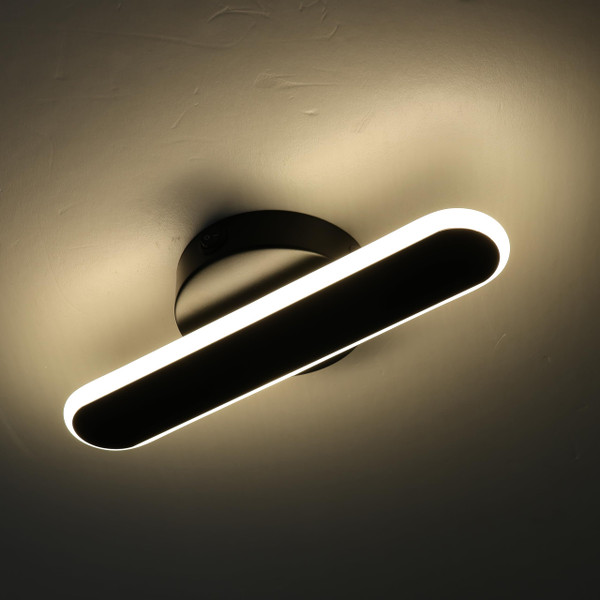 Maichis 12V RV 10inch LED Ceiling Light Fixture, 12V RV Interior Light Fixture with On&Off Switch, 12Volt Wall Reading Light Fixture, Dimmable, 4000K for Motorhome Camper Trailer