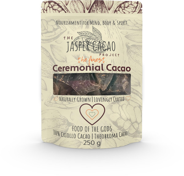 Peruvian "Criollo" Ceremonial Cacao by The Jasper Cacao Project (250 Grams)