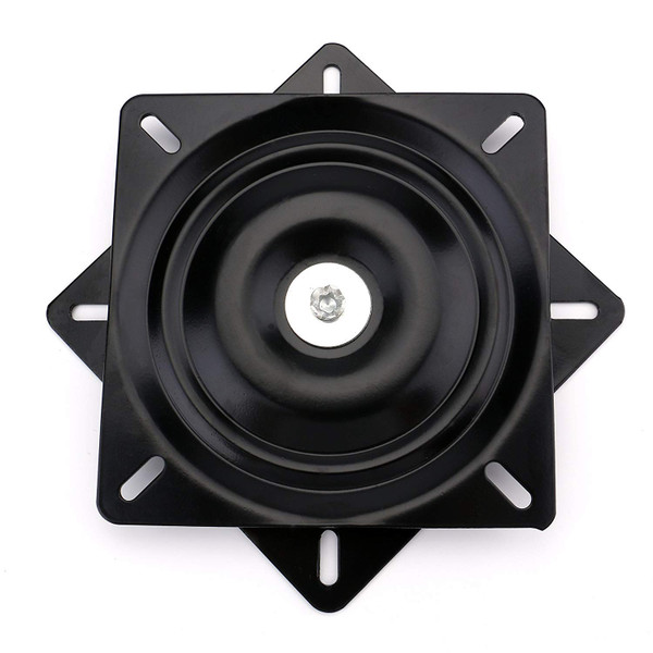 Fasmov 10" (245mm) Heavy Duty Bar Stool Swivel Replacement Seat Swivel Base Bar Stool Swivel Plate, Black Fasmov 10" (245mm) Heavy Duty Bar Stool Swivel Replacement Seat Swivel Base Bar Stool Swivel Plate, Black