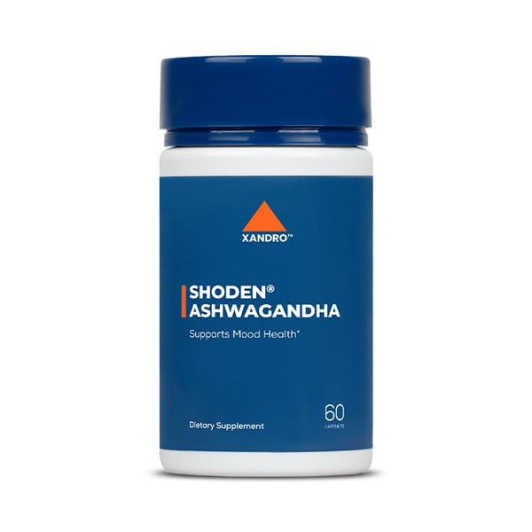 Shoden® Ashwagandha 480mg, 60 Capsules | Xandrolab | Mood Health Support | 60 Vegan Capsules