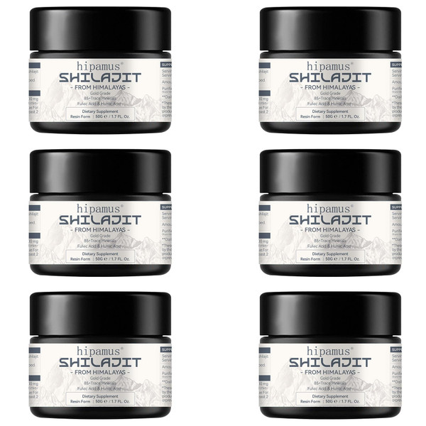 600mg Shilajit Pure Himalayan Organic Shilajit Resin -100% Natural Shilajit Resin with Fulvic Acid & 85+ Trace Minerals Gold Grade Shilajit Supplement for Energy,Strength & Immune - 50 Grams
