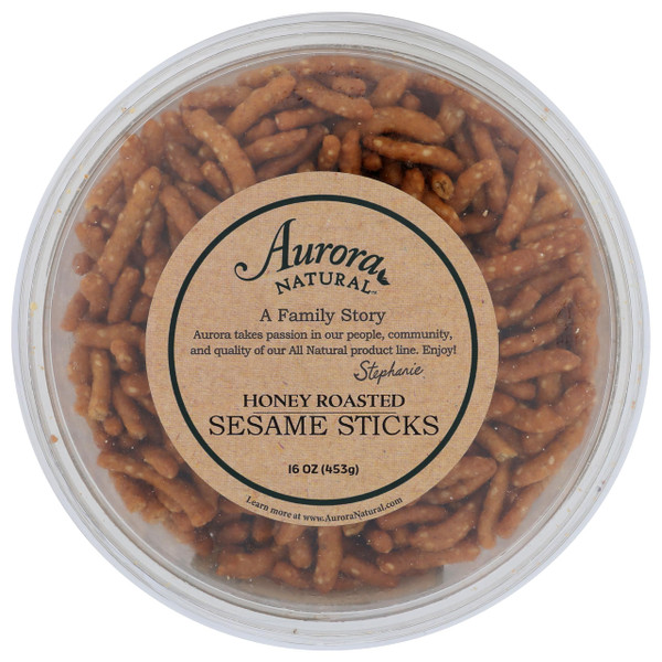 Aurora Products Honey Roasted Sesame Sticks, 16 OZ