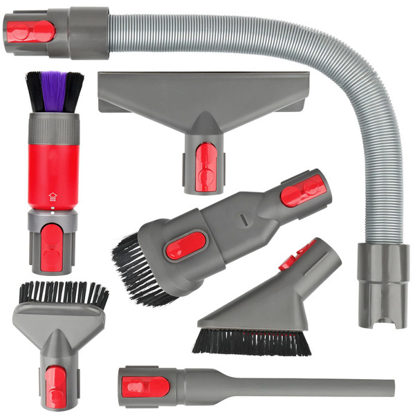 Attachment Kit for Dyson Gen 5 V15 V12 V11 V10 V7 V8 Detect Cyclone Torque Drive Absolute Animal Motorhead Trigger Cordless Vacuum Cleaner (B:Traceless+Attachment Kit) Attachment Kit for Dyson Gen 5 V15 V12 V11 V10 V7 V8 Detect Cyclone Torque Drive Absolute Animal Motorhead Trigger Cordless Vacuum Cleaner (B:Traceless+Attachment Kit)