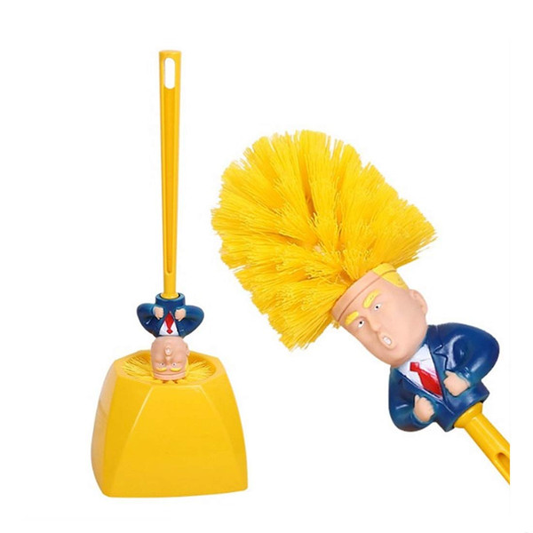 HANNA-SHOP Toilet Brush Original Trump Toilet Brush Set Keep Toilet Great (Toilet Brushe & Holder)