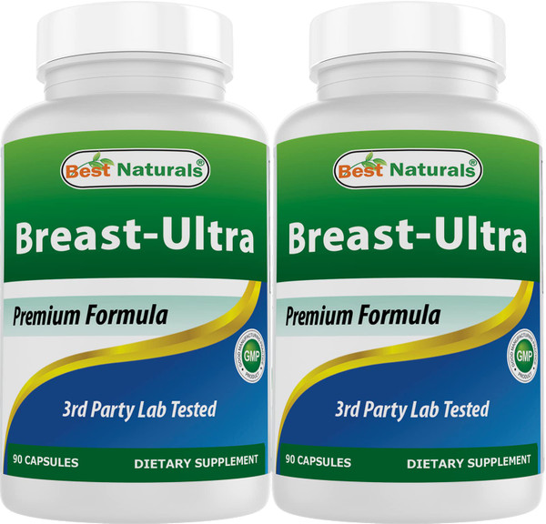 Best Naturals Breast-Ultra Breast Enlargement Pills 90 Capsules (90 Count (Pack of 2))