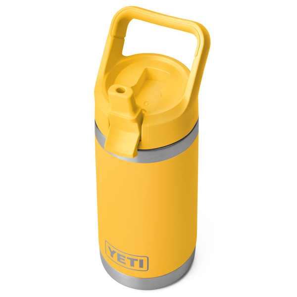 YETI Rambler Jr. 12 oz Kids Bottle, with Straw Cap, Alpine Yellow