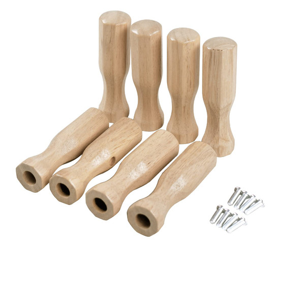 GAMESUN Soccer Table Handles, 5/8 inch Wooden Foosball Handle Grip, 8 Pack GAMESUN Soccer Table Handles, 5/8 inch Wooden Foosball Handle Grip, 8 Pack