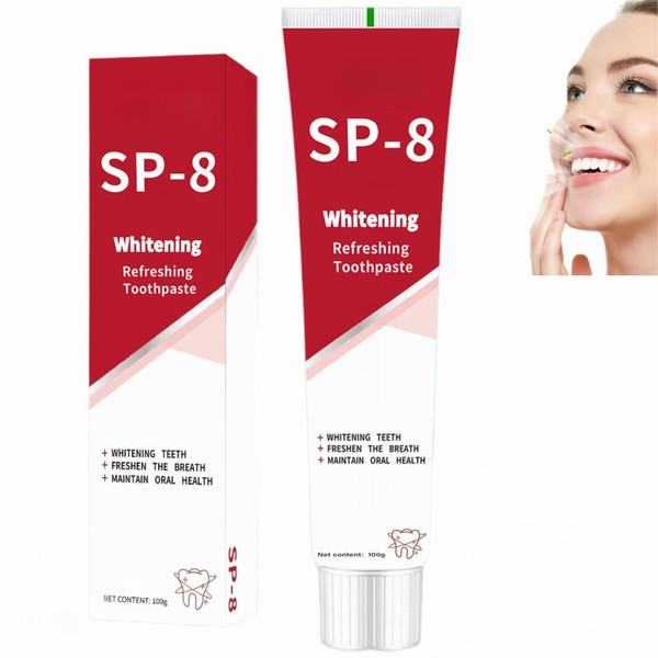 SP-8 Probiotic Toothpaste, SP8 Toothpaste Fresh Breath, Deep Cleaning Care (01)